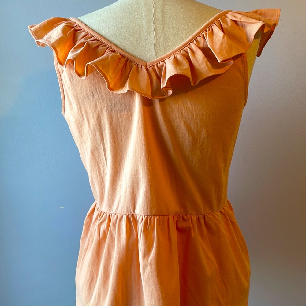NEW ANN TAYLOR TOP IN BEAUTIFUL PEACH COLOR - Picture 4 of 7